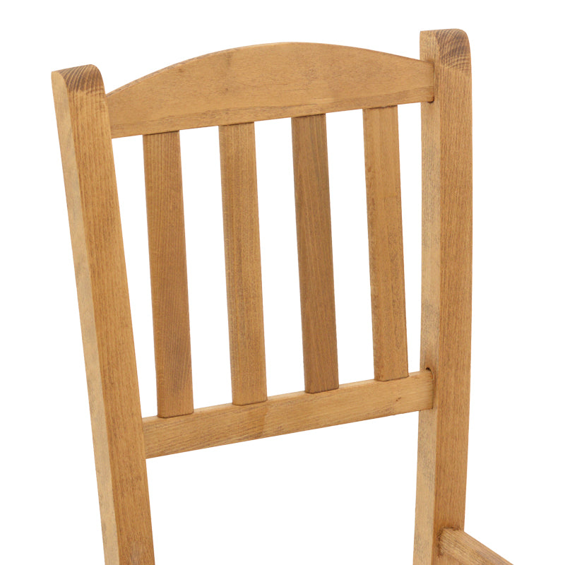Модерен, класичен и уникатен дрвен стол Coffee shop chair Larer од тешка букова конструкција во сјаен полиран орев финиш за кафулиња и ресторани