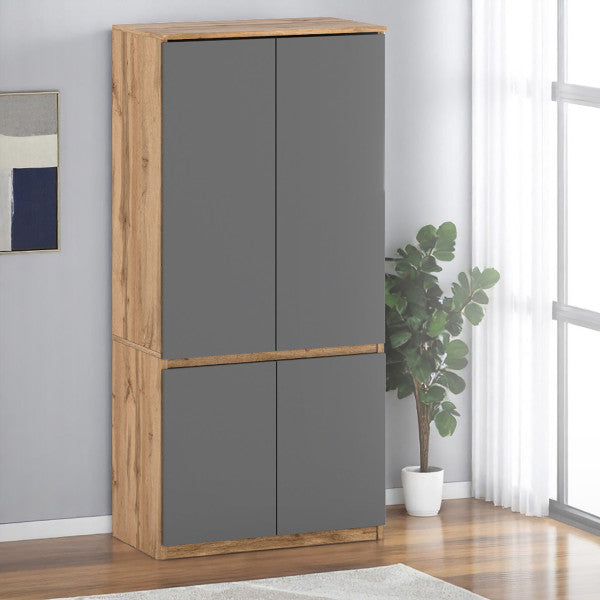 minimalisticki-plakar-bez-racki-za-hodnik-luna-antracit