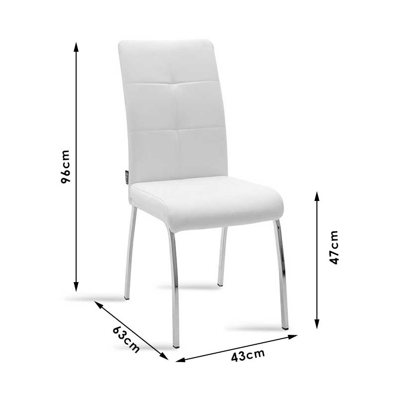 Модерен трпезариски сет Dining Room Set со тркалезна маса од транспарентно калено стакло со метална база и четири ергономски црни Vector лоунџ столови