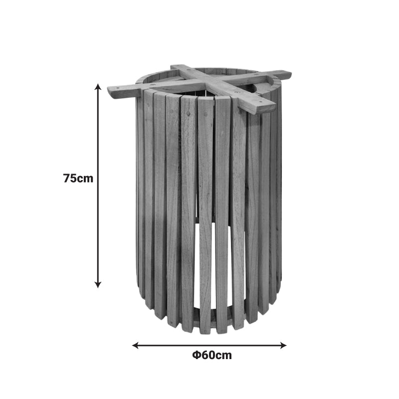 Стилска дрвена основа за маса Aurairon од масивно дрво минди со природна текстура и стабилна конструкција
