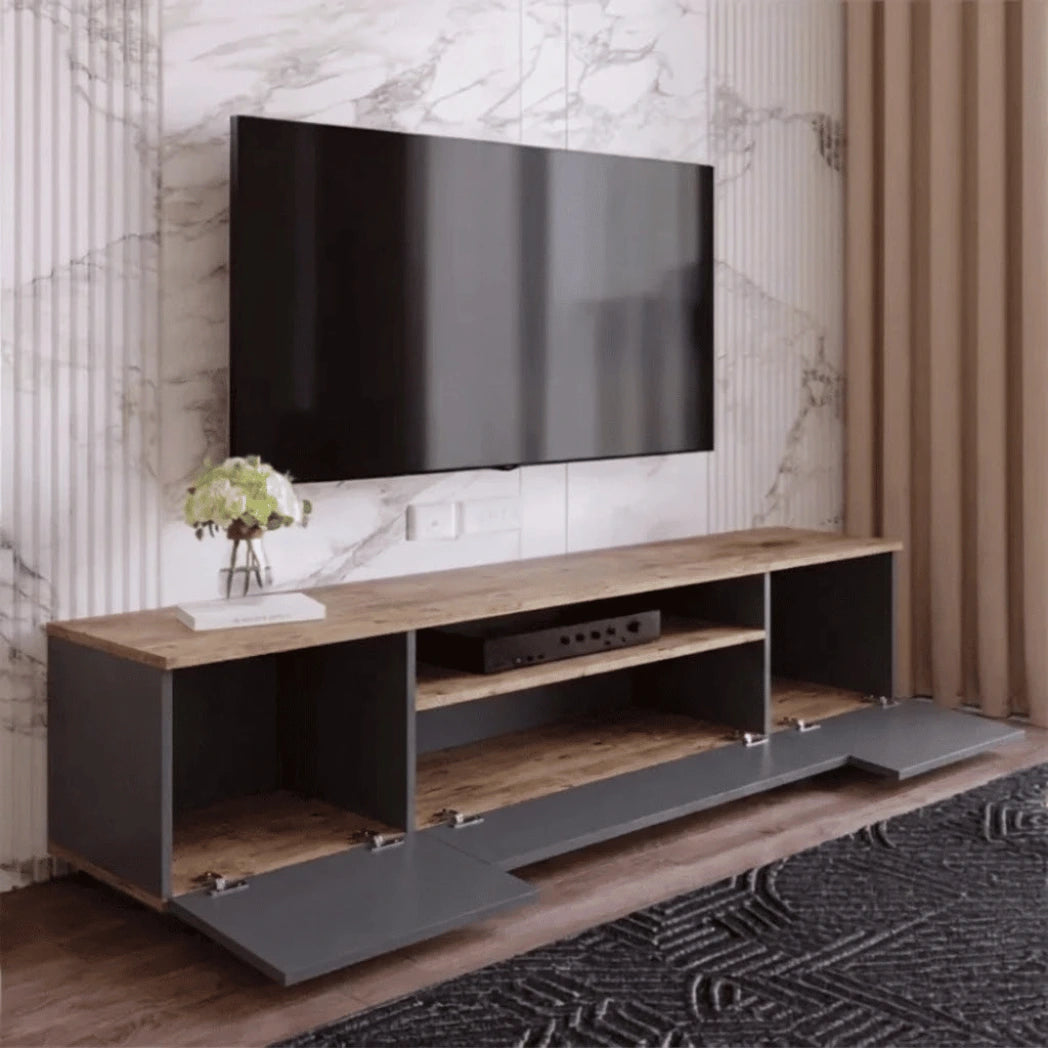 AMALFI COMPLETE LIVING ROOM SET – ANTHRACITE / ATLANTIC (3-IN-1) - 160 CM