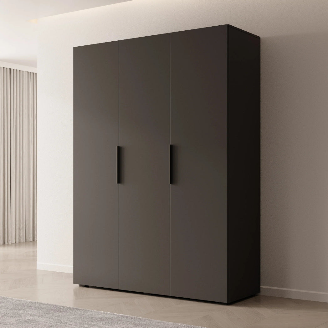 MILANO WARDROBE – BLACK (150 cm)