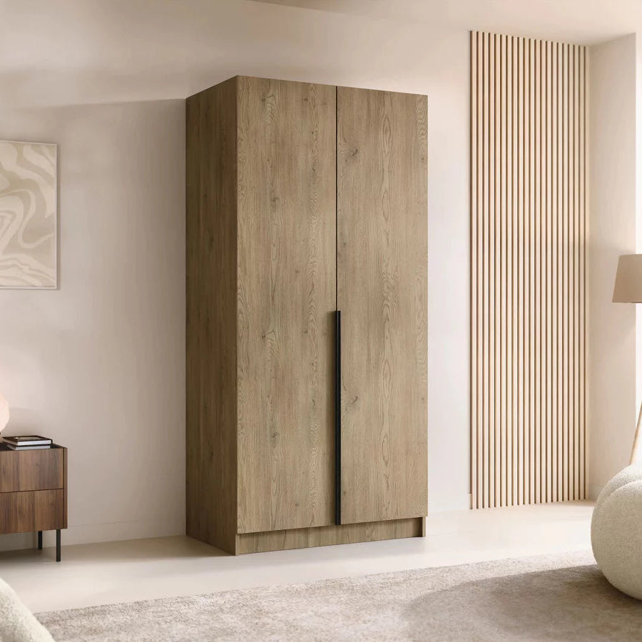 plakar-milano-100cm-svetlo-drvo-crno